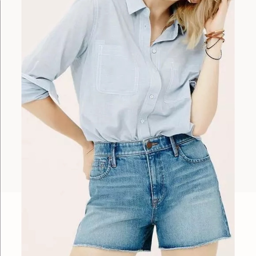 Ann Taylor Lou & Grey High Waisted Shorts